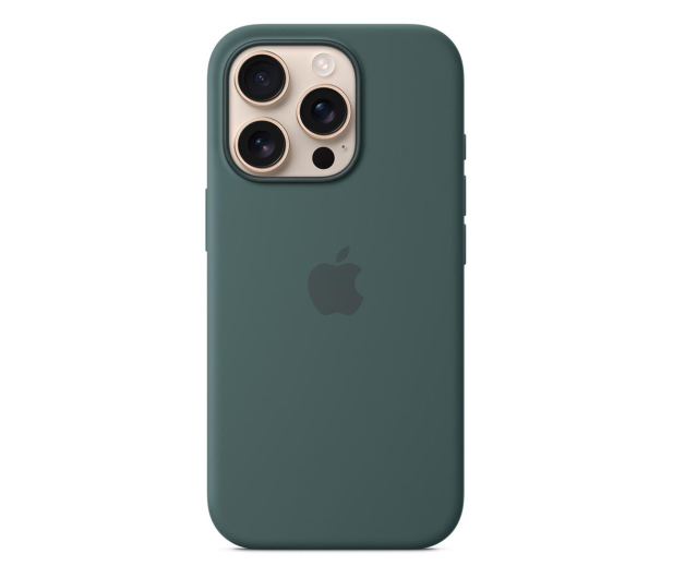 Apple Silikonowe etui MagSafe do iPhone 16 Pro górskie jezioro - 1278639 - zdjęcie